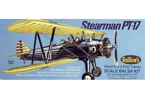 MAQUETTE AVION A CONSTRUIRE STEARMAN PT17 239 DUMAS FLYING MODEL DUMAS  AIRCRAF