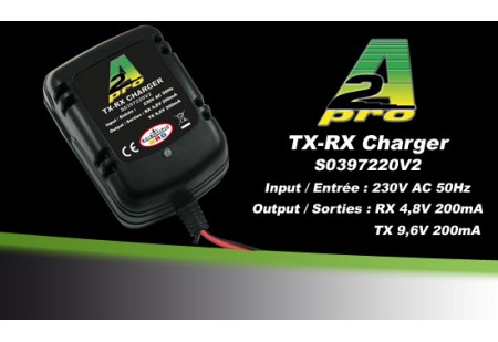 PB-MODELISME - Chargeur Chargeur Radio TX+RX - BEC - PROMODEL - chargeurs  pour modèles réuits télécommandés