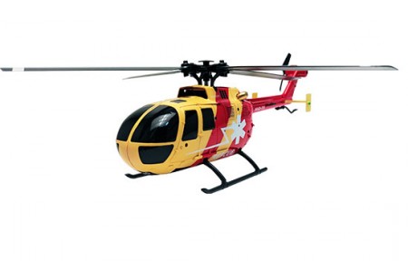 Hélicoptère RC avec 5 Rotors et Stabilisateur : Simulus GH-245