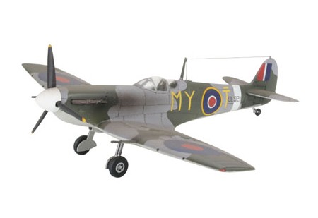 Spitfire Mk.V avec colle et peinture - REVELL - 64164