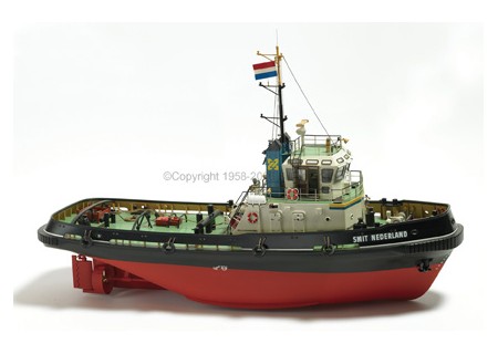 New Classic Toys Figurine bateau remorqueur bois